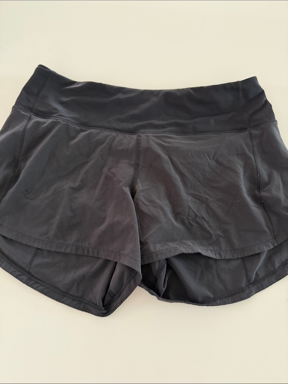 Lululemon Women’s Black Athletic Running Shorts 6